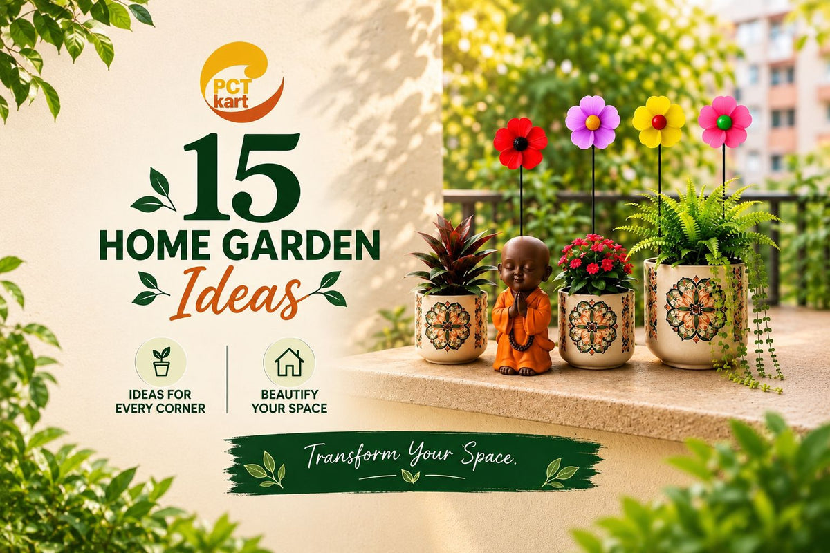 15 Home Garden Ideas for Indian Homes in 2026: The Complete Space-by-Space Guide