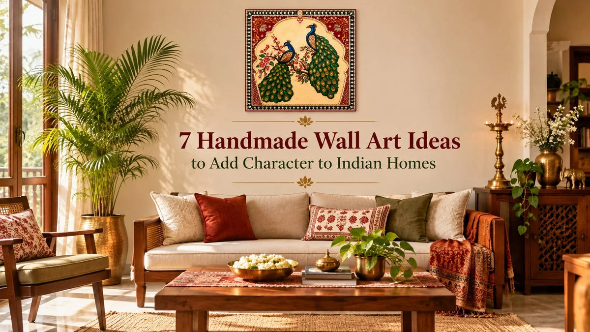 7 Handmade Wall Art Ideas to Add Character to Indian Homes