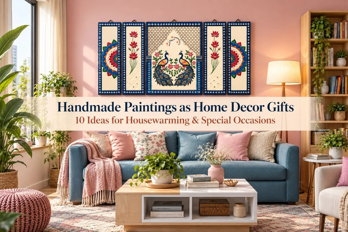 Handmade Paintings as Home Decor Gifts: 10 Ideas for Housewarming & Special Occasions