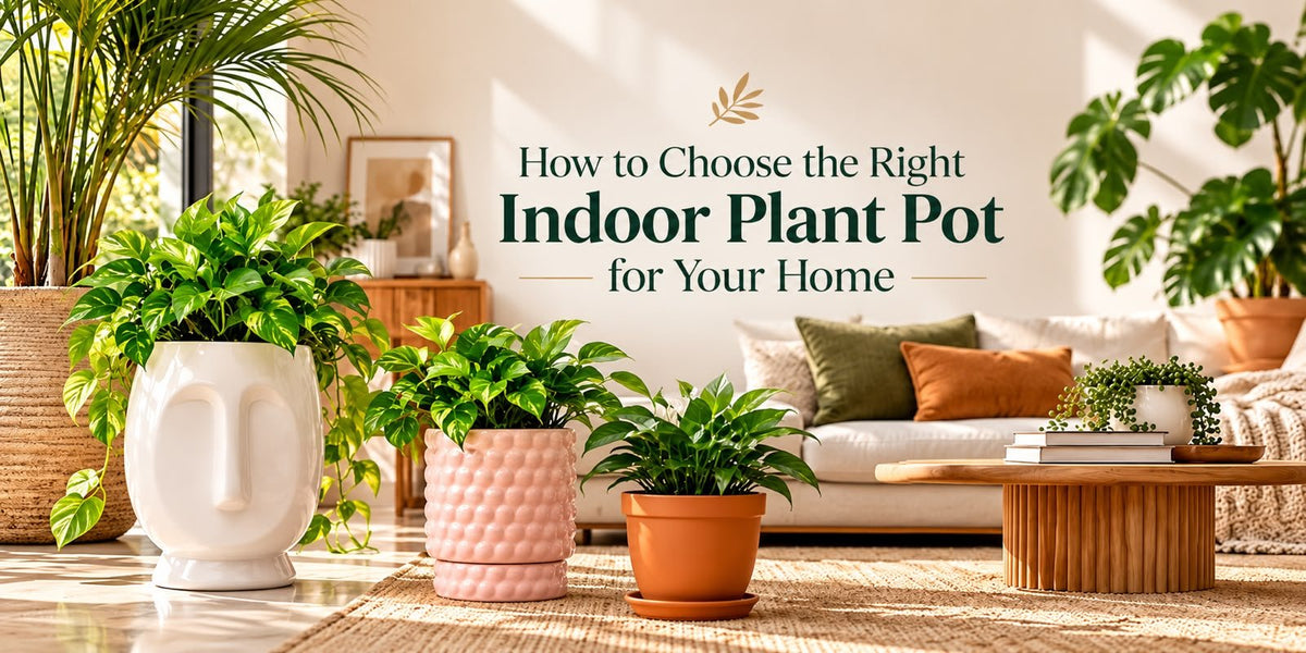 How to Choose the Right Indoor Plant Pot for Your Home (Without Overthinking It) - Pctkart