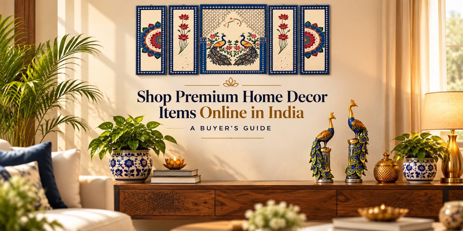 Shop Premium Home Decor Items Online in India | A Buyer's Guide - Pctkart