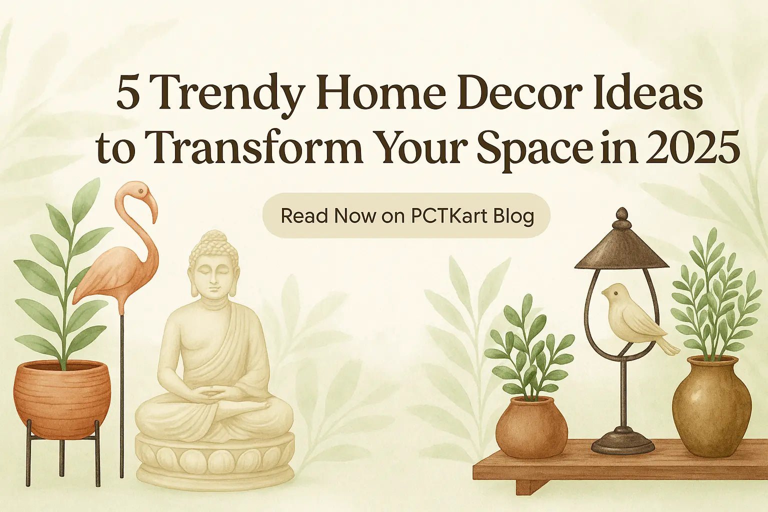 5 Trendy Home Decor Ideas to Transform Your Space in 2025 - Pctkart