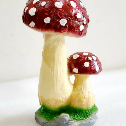 mini mushroom garden decor