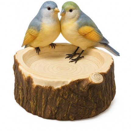resin bird feeder