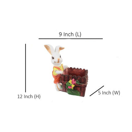 Pctkart Rabbit Garden Planter Pot for Home & Outdoor Decor - Pctkart