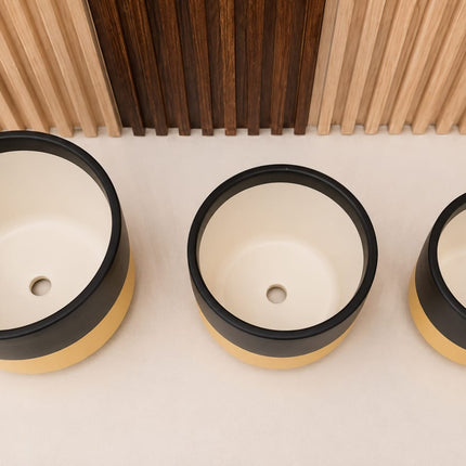 Modern Ceramic Planter Set for Living Room Styling