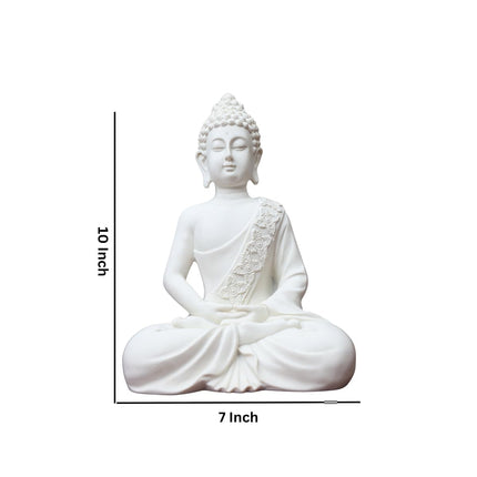 Decorative Buddha idol for living room, office and meditation room decor