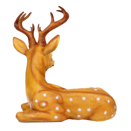 Realistic deer lawn ornament statue for garden landscape and outdoor decoration