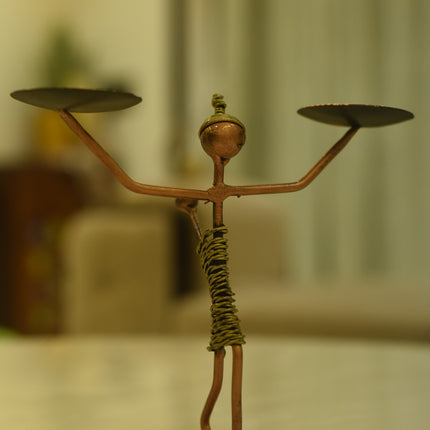 antique candleholder