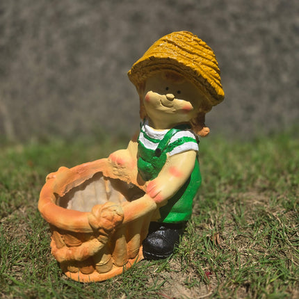 Indoor & Outdoor Resin Planter Pot