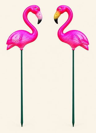 Pctkart Flamingo Garden sticks for garden decoration balcony decor home decor pack of 4