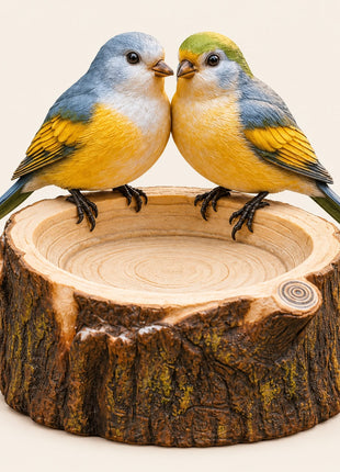 Polyresin Bird Feeder for Balcony, Garden & Home Decor  Decorative Outdoor Bird Feeding Bowl  PCTKART
Pctkart Bird feeder for balcony home and garden decor - Pctkart