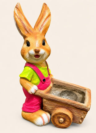 Rabbit Designer Planter Pot for Garden Decororation | Animal Showpiece for Home & Outdoor - Pctkart