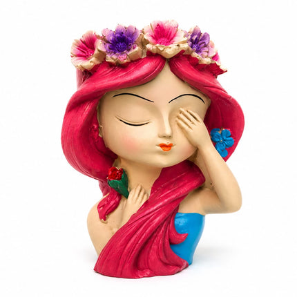 Cute Resin Character Planter Pots Pack of 3 | Designer Indoor & Garden Flower Pots