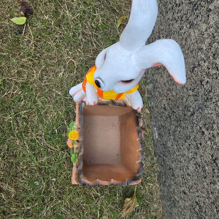 Pctkart Rabbit Garden Planter Pot for Home & Outdoor Decor - Pctkart