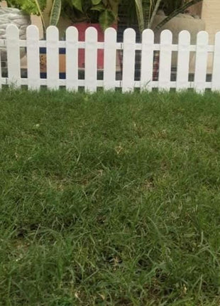 PCTKART White Picket Garden Fences | Decorative Outdoor Fencing – PCTKART pack od 4 - Pctkart