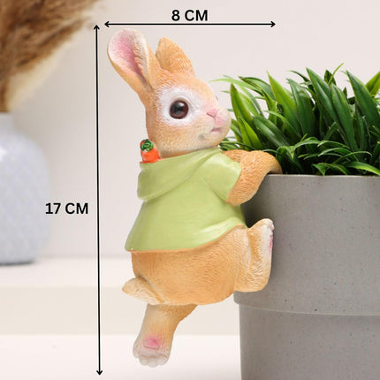 Pctkart Cute Bunny Hook Clip Hanging Garden Decor - Pctkart