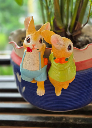 Pctkart Cute Bunny Hook Clip Hanging Garden Decor - Pctkart