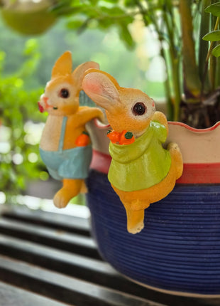 Pctkart Cute Bunny Hook Clip Hanging Garden Decor - Pctkart