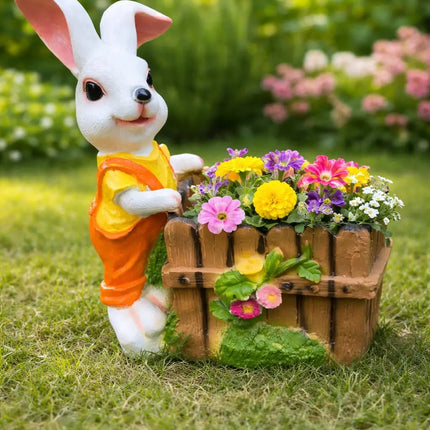 Pctkart Rabbit Garden Planter Pot for Home & Outdoor Decor - Pctkart