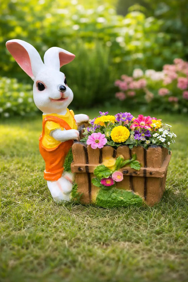Pctkart Rabbit Garden Planter Pot for Home & Outdoor Decor - Pctkart