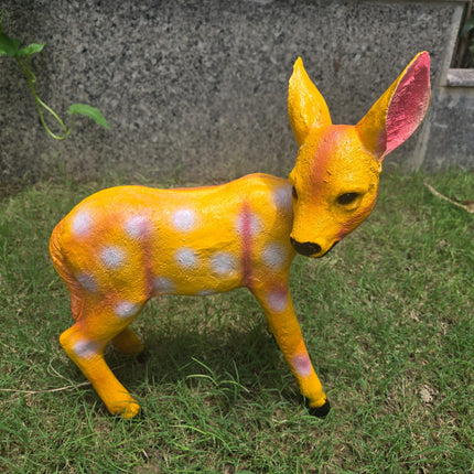 Resting Deer Polyresin Showpiece
