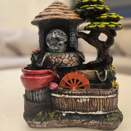 Hand painted indoor fountain showpiece gift item