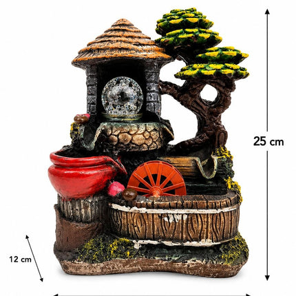 Hand painted indoor fountain showpiece gift item