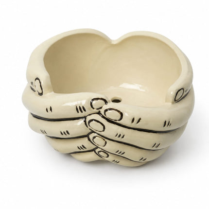 Creative Hand Shape Flower Pot Designer Ceramic Planter for Succulents and Small Plants