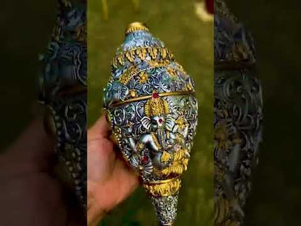 Silver_Gold_Finish_Lord_Ganesha_Shankh_Traditional_Ganesh_Conch_Showpiece