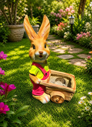 Rabbit Designer Planter Pot for Garden Decororation | Animal Showpiece for Home & Outdoor - Pctkart